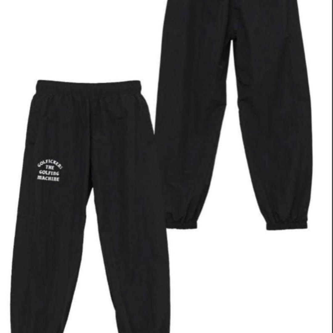 Golfickers ナイロントレーニングパンツ　ブラック　XL