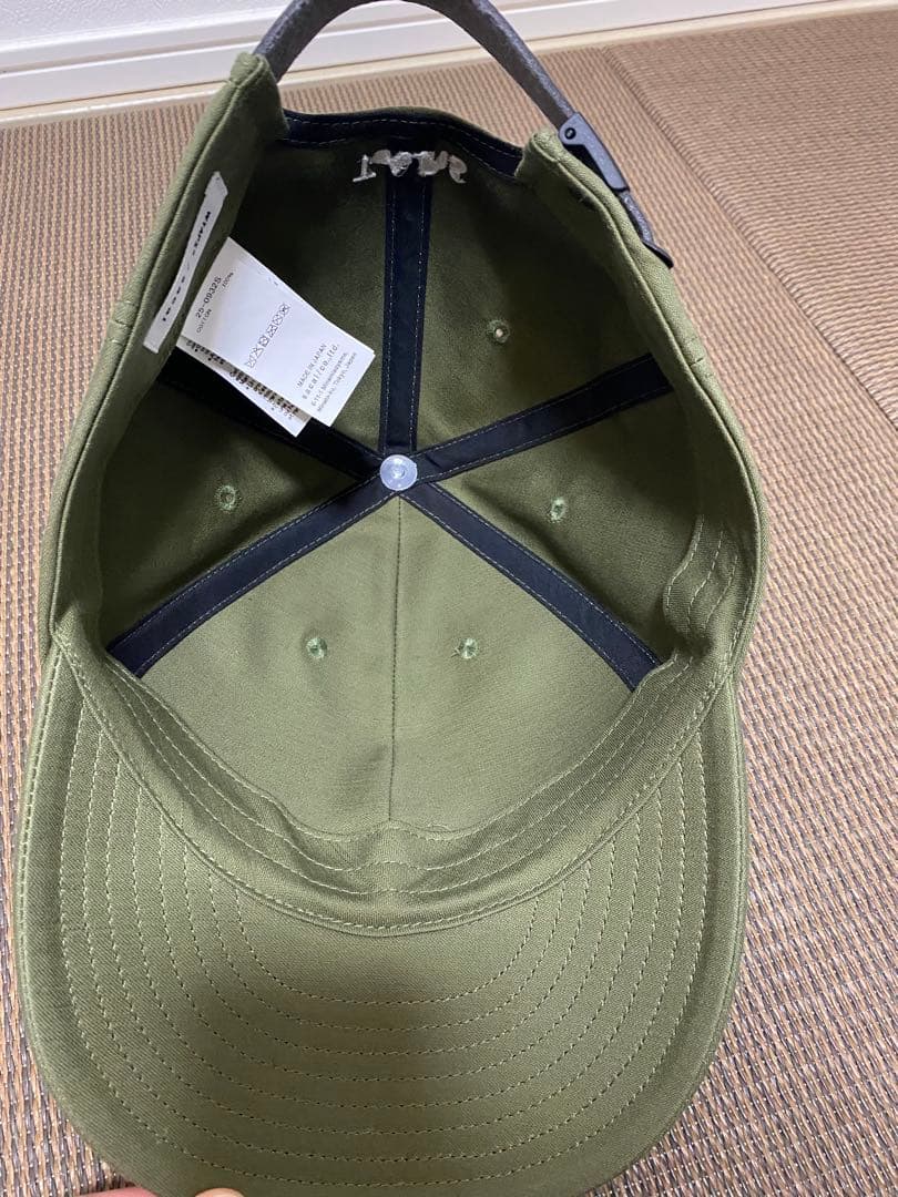SACAI WTAPS Satin Cap サカイダブルタップスカーキ