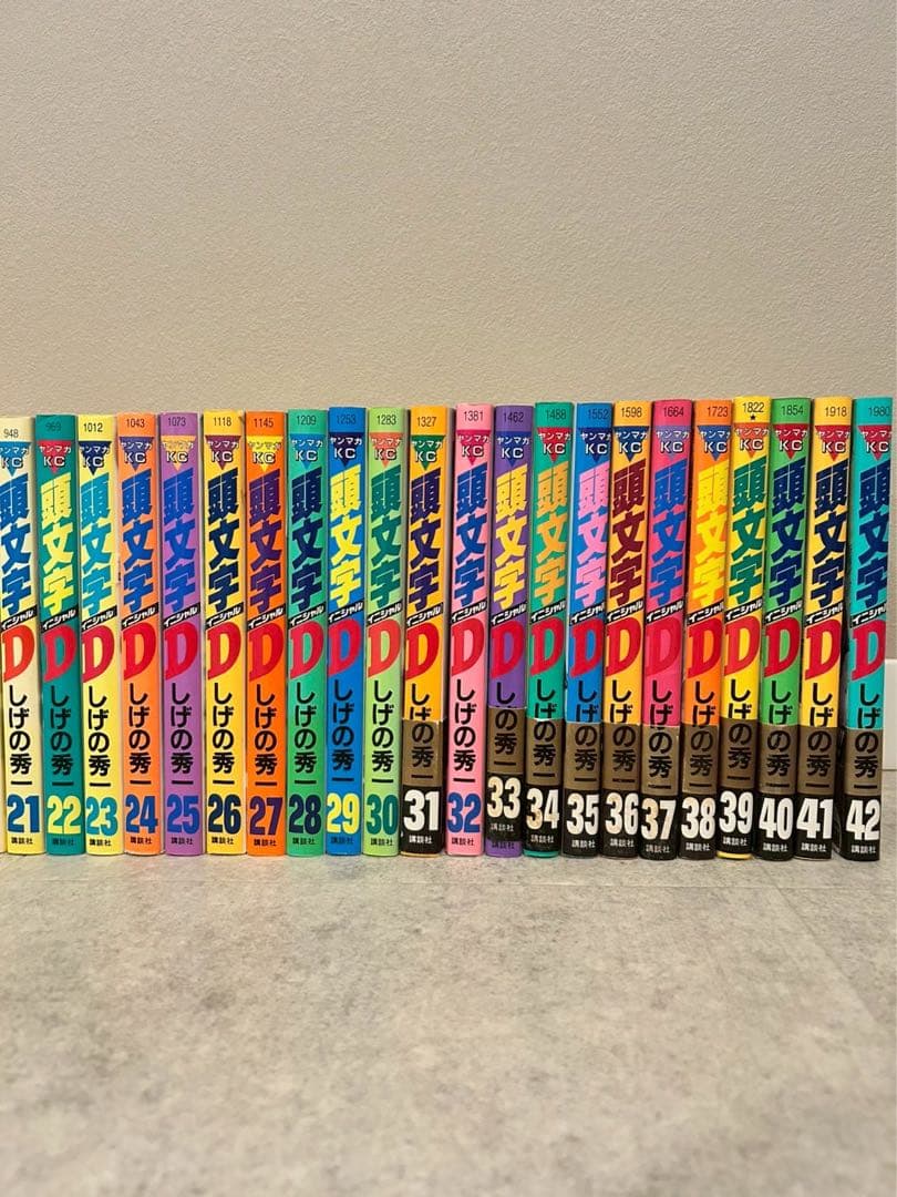 値下げ⭐︎イニシャルD 頭文字D 全3〜42巻セット　全巻初版　帯付あり　まとめ
