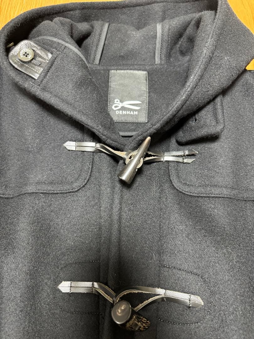 DENHAM　デンハム　ダッフルコート　ブラック