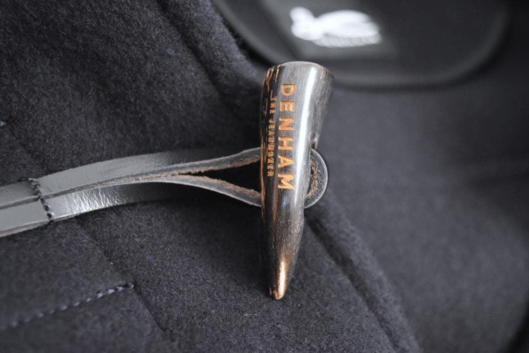 DENHAM　デンハム　ダッフルコート　ブラック