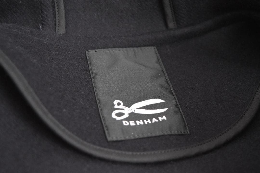 DENHAM　デンハム　ダッフルコート　ブラック