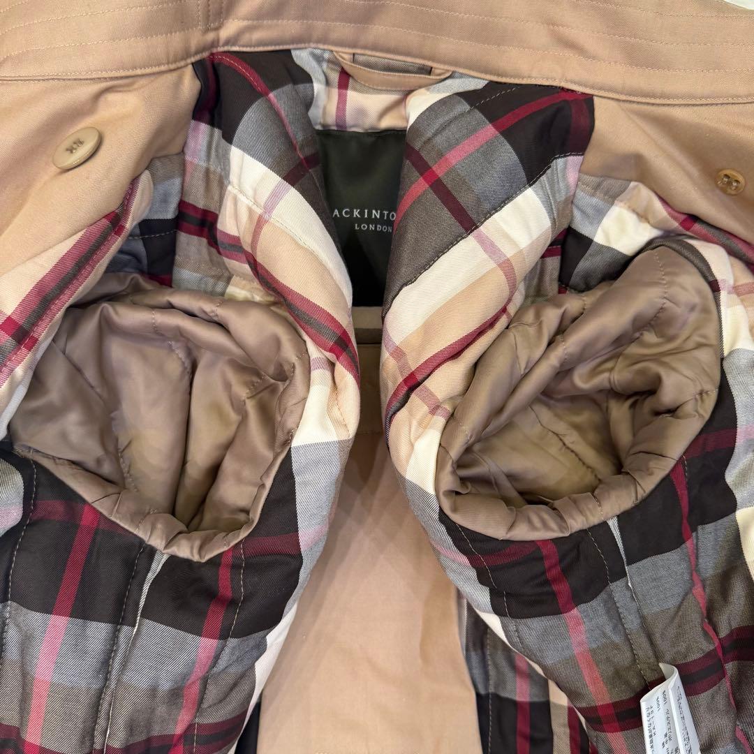 MACKINTOSH LONDON トレンチコート ショート丈 ベルト付き