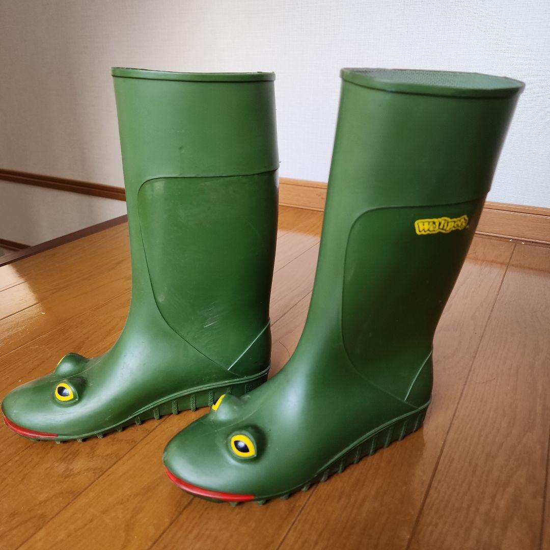Wellipets ウェリペッツのレインブーツ　カエル