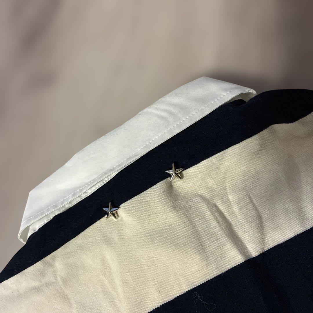 Bibiy. FRANCINE RUGBY TOP ビビィ　 長袖 ボーダー新品
