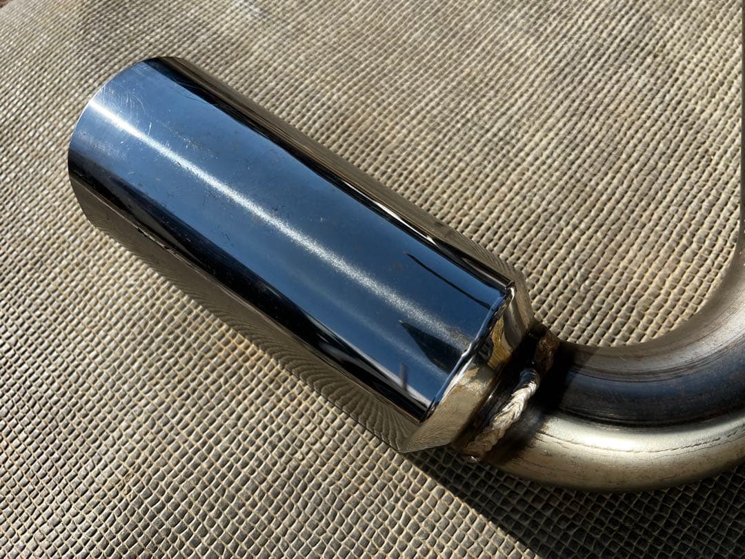 雷*火様 JB23ジムニー　メーカー不明　ステンレスマフラー