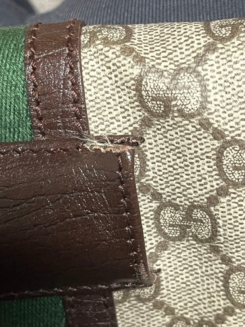 GUCCI グッチ ウェブシェリーライン ウエスト ボディーバッグ GG