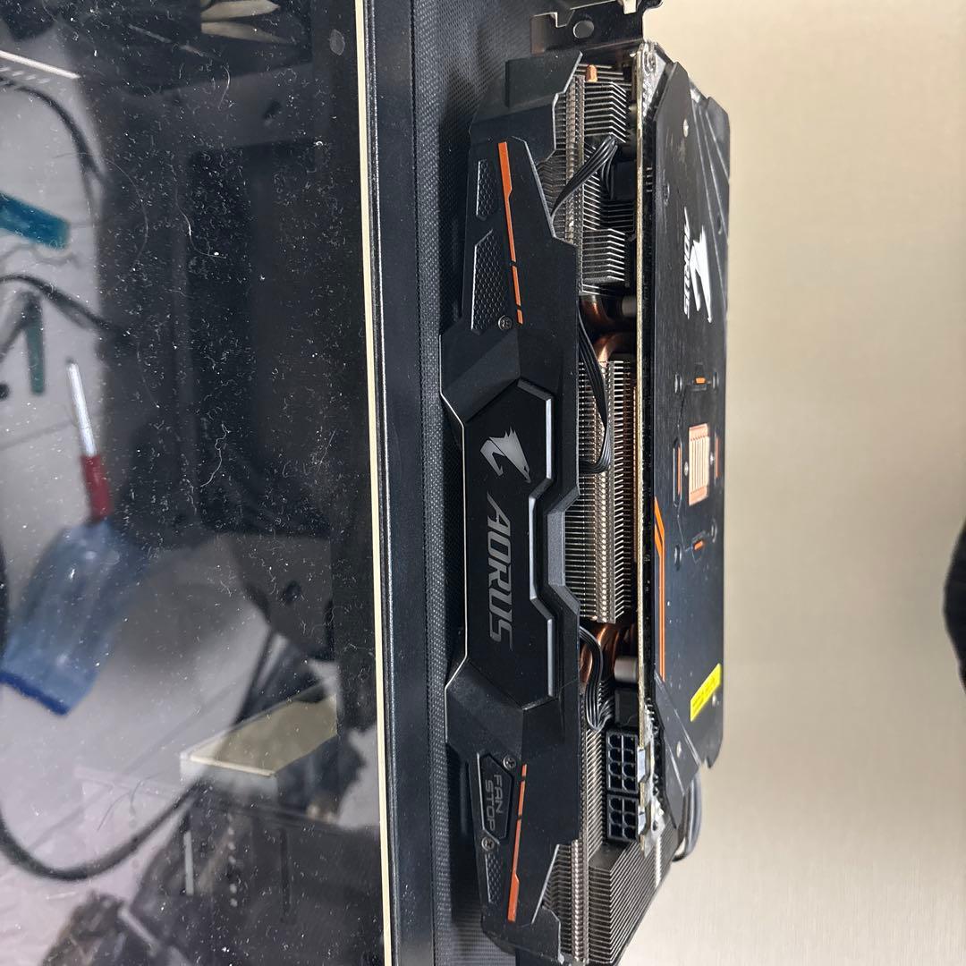 AORUS Radeon RX580 8GB グラフィックボード 動作確認済み