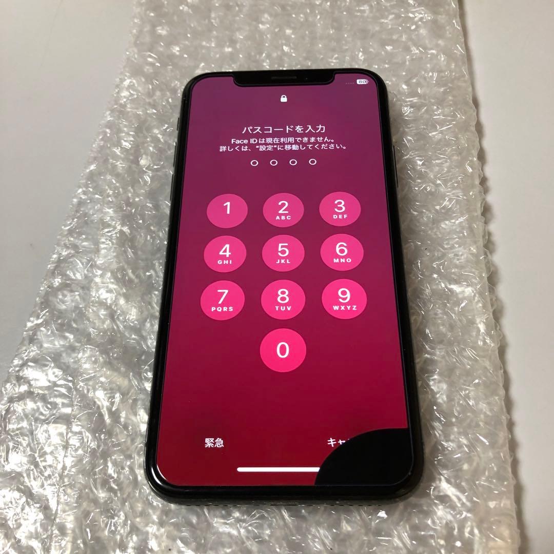 iPhone X 256GB SIMフリージャンク品