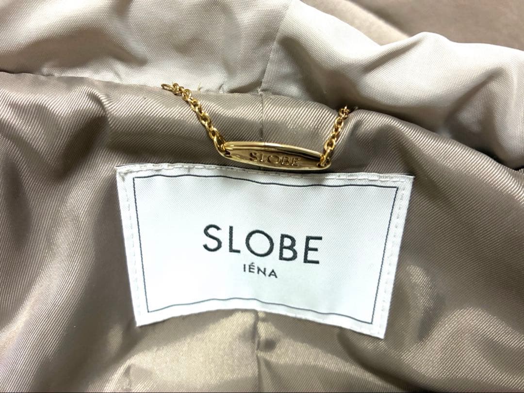 【美品】SLOBE IENA HAMILTONフードロングコート