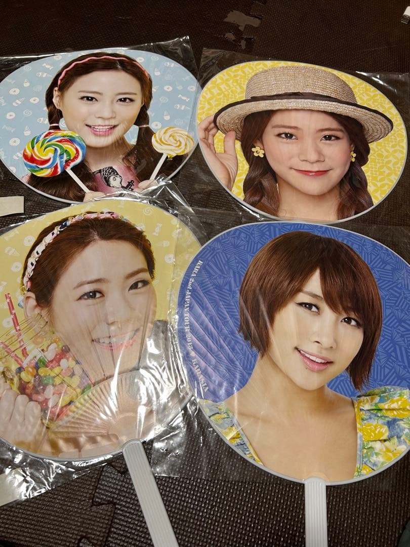 KARA KARASIA グッズ うちわ バッグ ハラ ニコル スンヨン ヨンジ