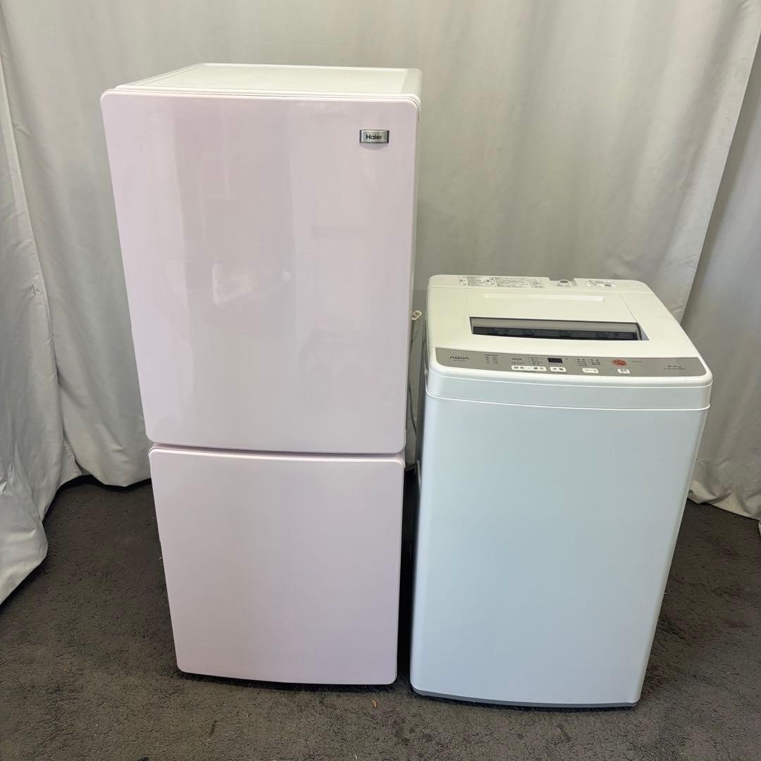 K89⭕️冷蔵庫　洗濯機　６キロ　一人暮らし　家電セット　安い　ピンク　設置無料