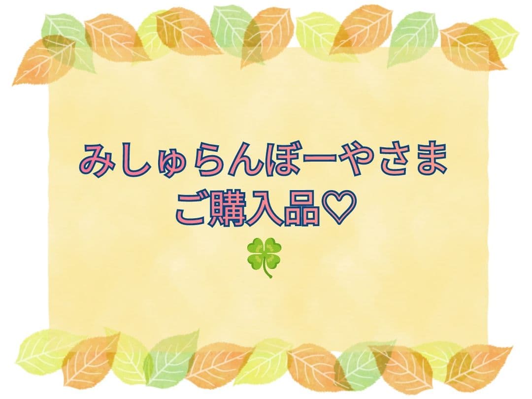 【みしゅらんぼーやさま】ご購入品◆didi