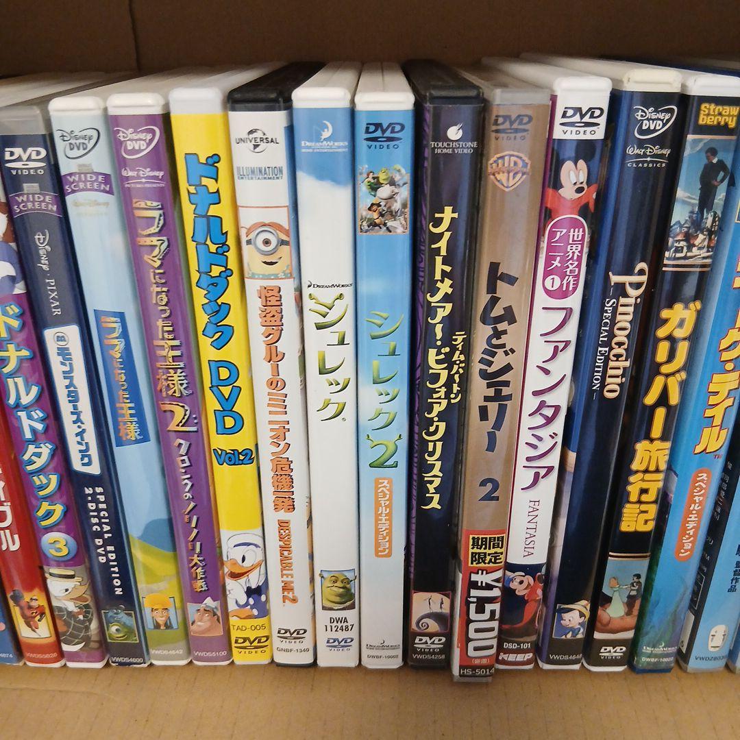 ジブリ、ディズニーなど子供向けDVDまとめ売り！