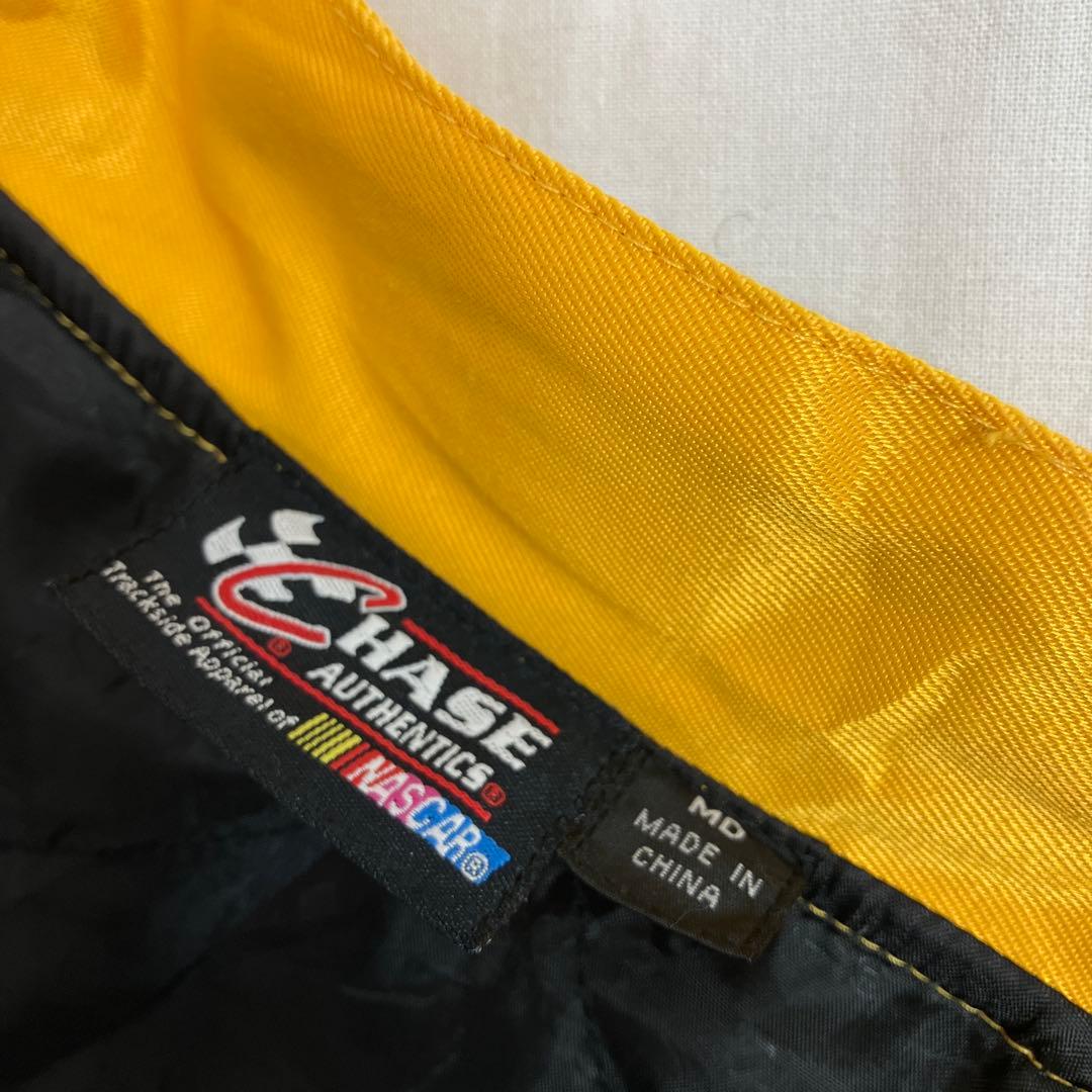 限定　m&m's NASCAR レーシングジャケット　men's M イエロー