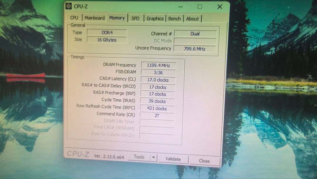 DDR4 8GBx2枚 16GB DDR4-2400 動作確認済み ③