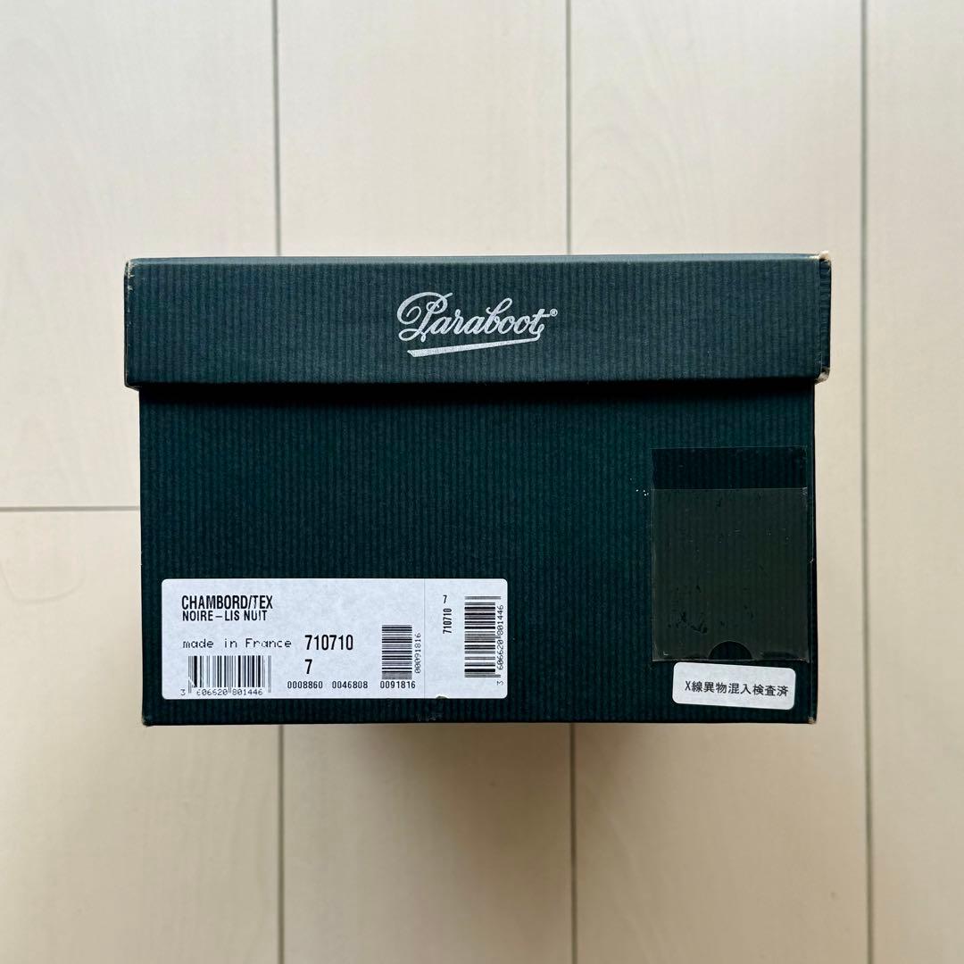 Paraboot CHAMBORD NOIR パラブーツ　シャンボード　ブラック