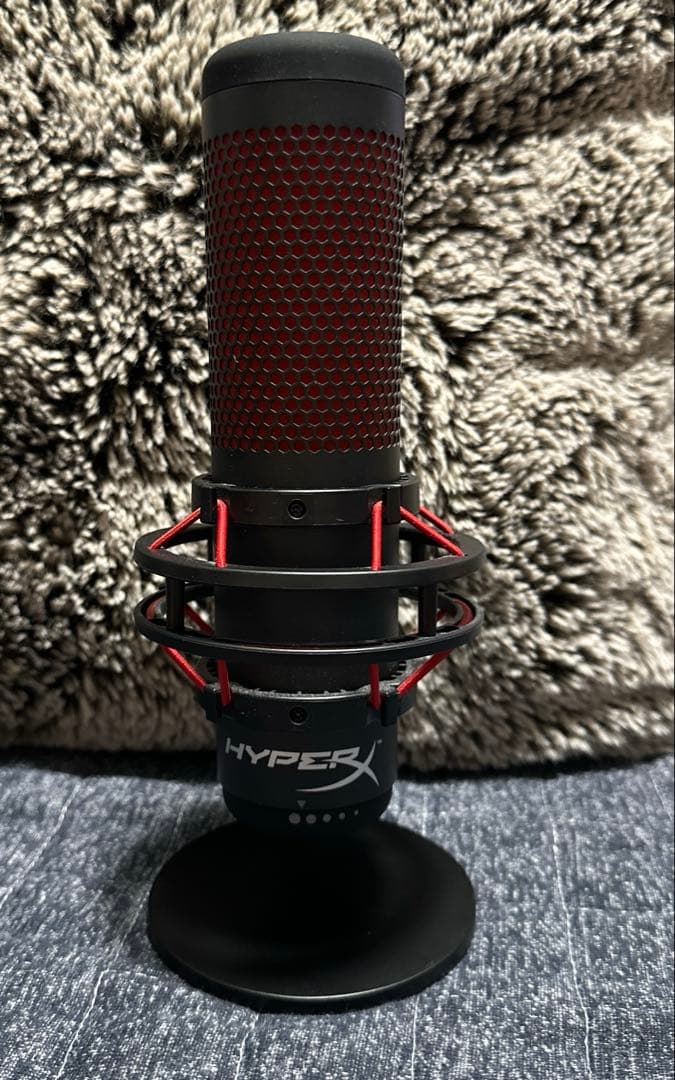 HyperX HX-MICQC-BK スタンドアロンマイク ストリーマー