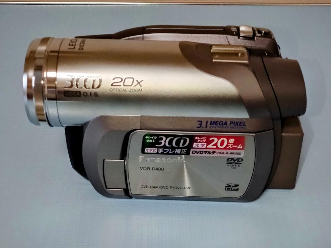 【極美品】パナソニック VDR-D400-S 光学20倍ライカレンズ搭載 日本製