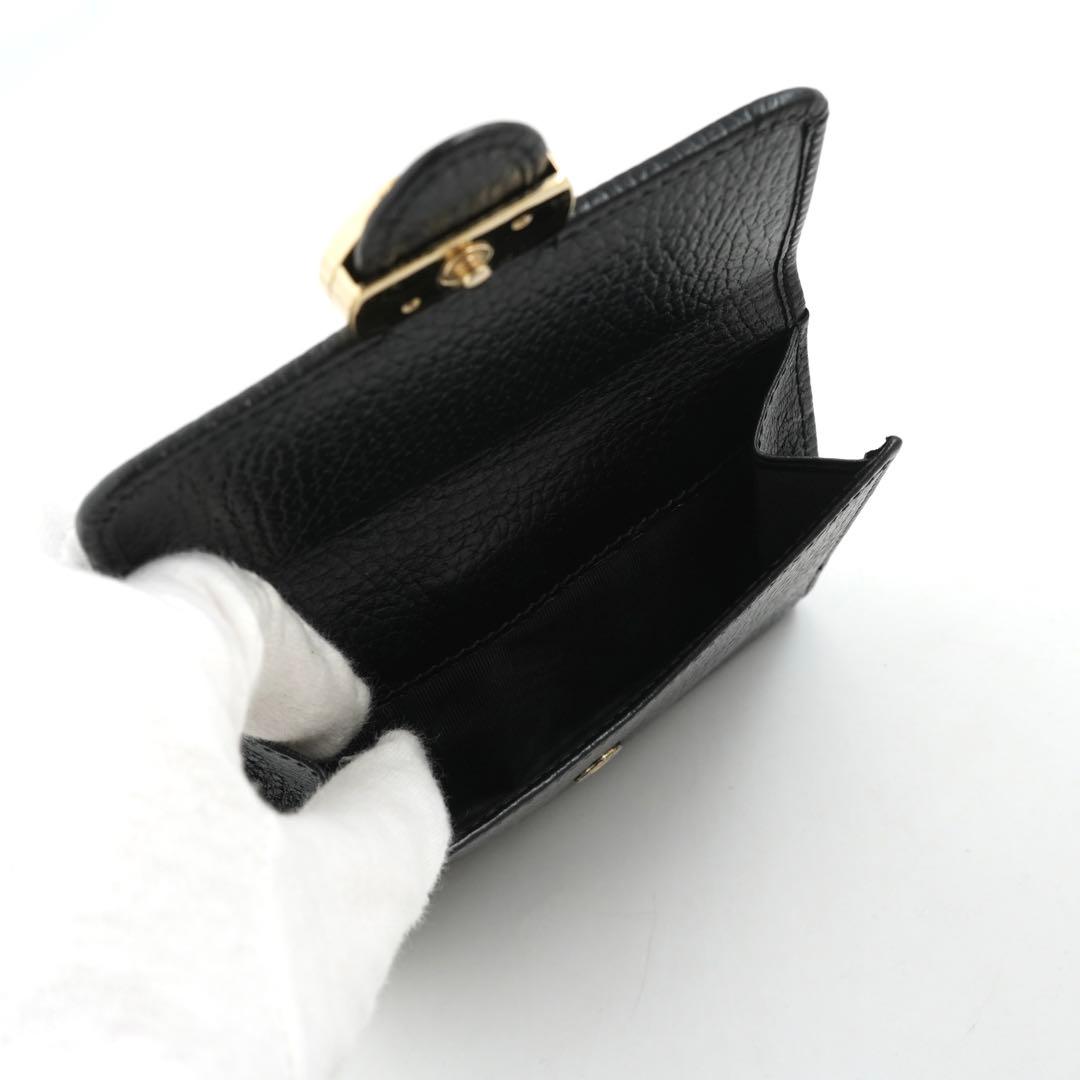 ✨未使用展示品・箱付き✨　GUCCI ミニ財布　インターロッキング　GGロゴ