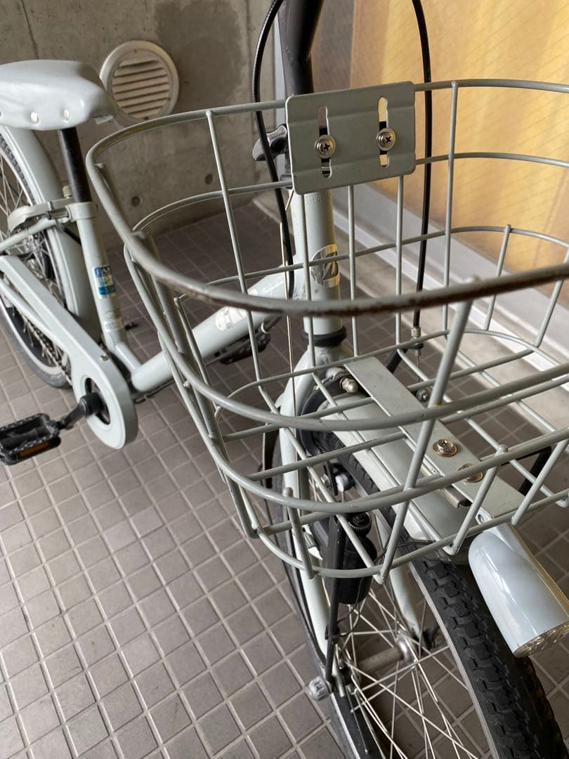 【直接受け渡し】ブリジストン bike 22インチ　ビッケ　子供用自転車 グレー