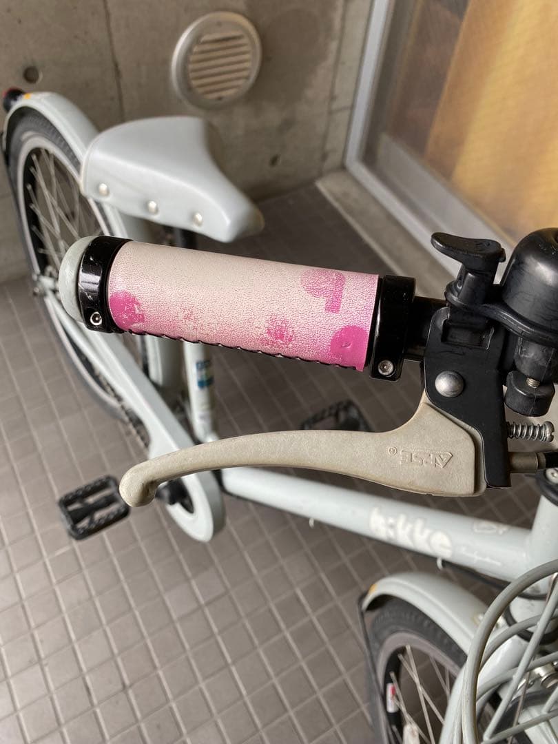 【直接受け渡し】ブリジストン bike 22インチ　ビッケ　子供用自転車 グレー
