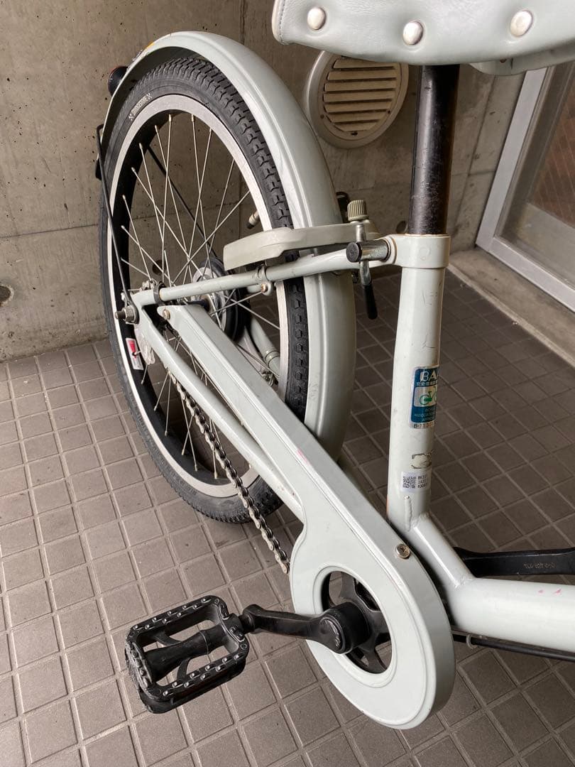 【直接受け渡し】ブリジストン bike 22インチ　ビッケ　子供用自転車 グレー