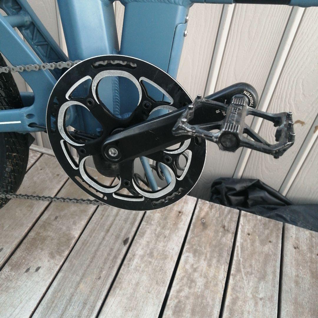 Cyrusher 電動アシスト自転車 ブルー