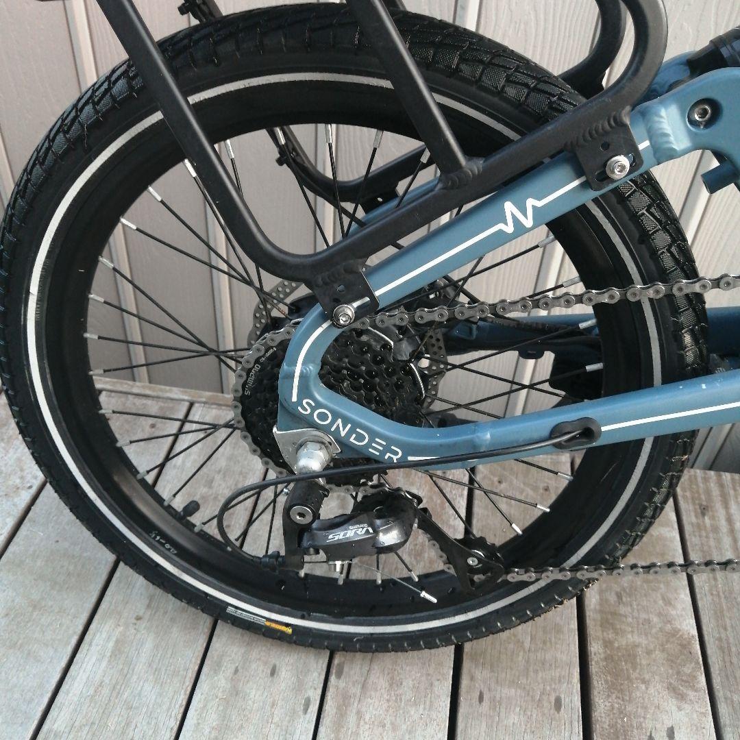Cyrusher 電動アシスト自転車 ブルー