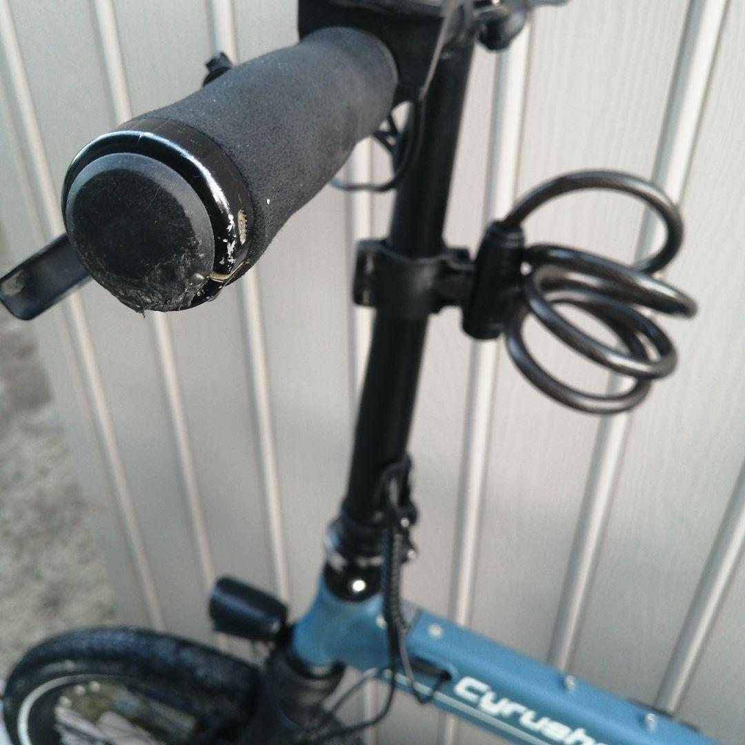 Cyrusher 電動アシスト自転車 ブルー