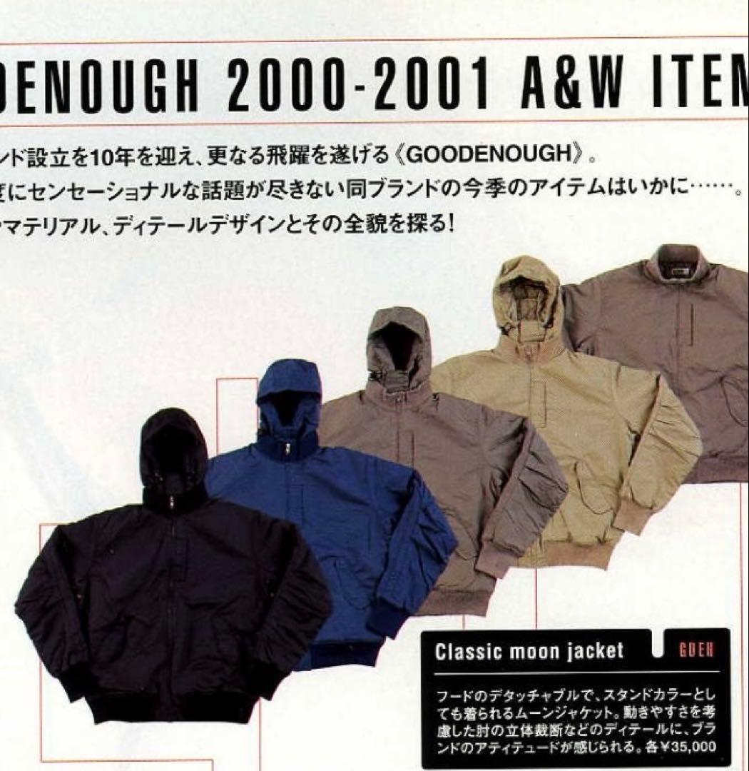 GOODENOUGH Classic moon jacket ムーンジャケット