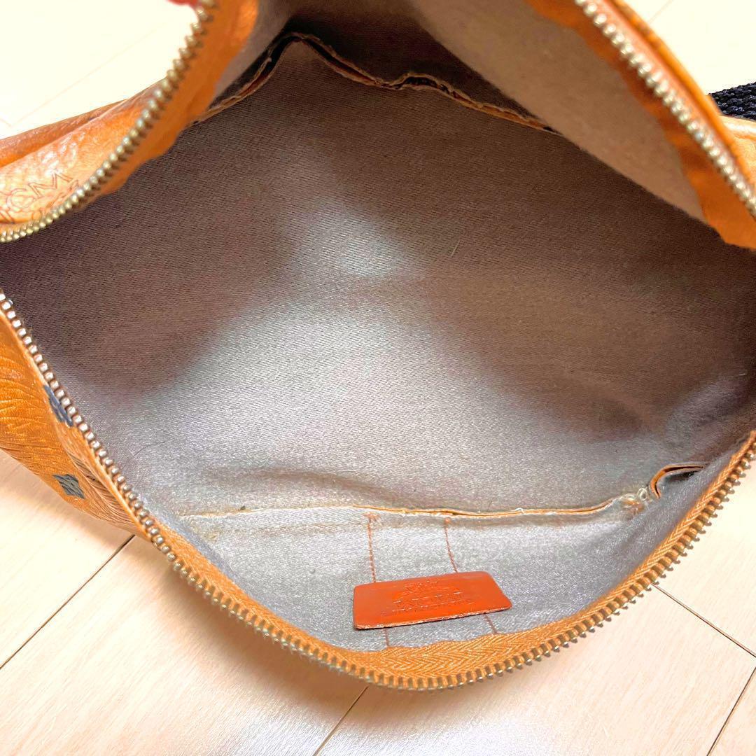 ♓美品♓特価♓ MCM　ヴィセトス　レザー　ブラウン　ウエストポーチ