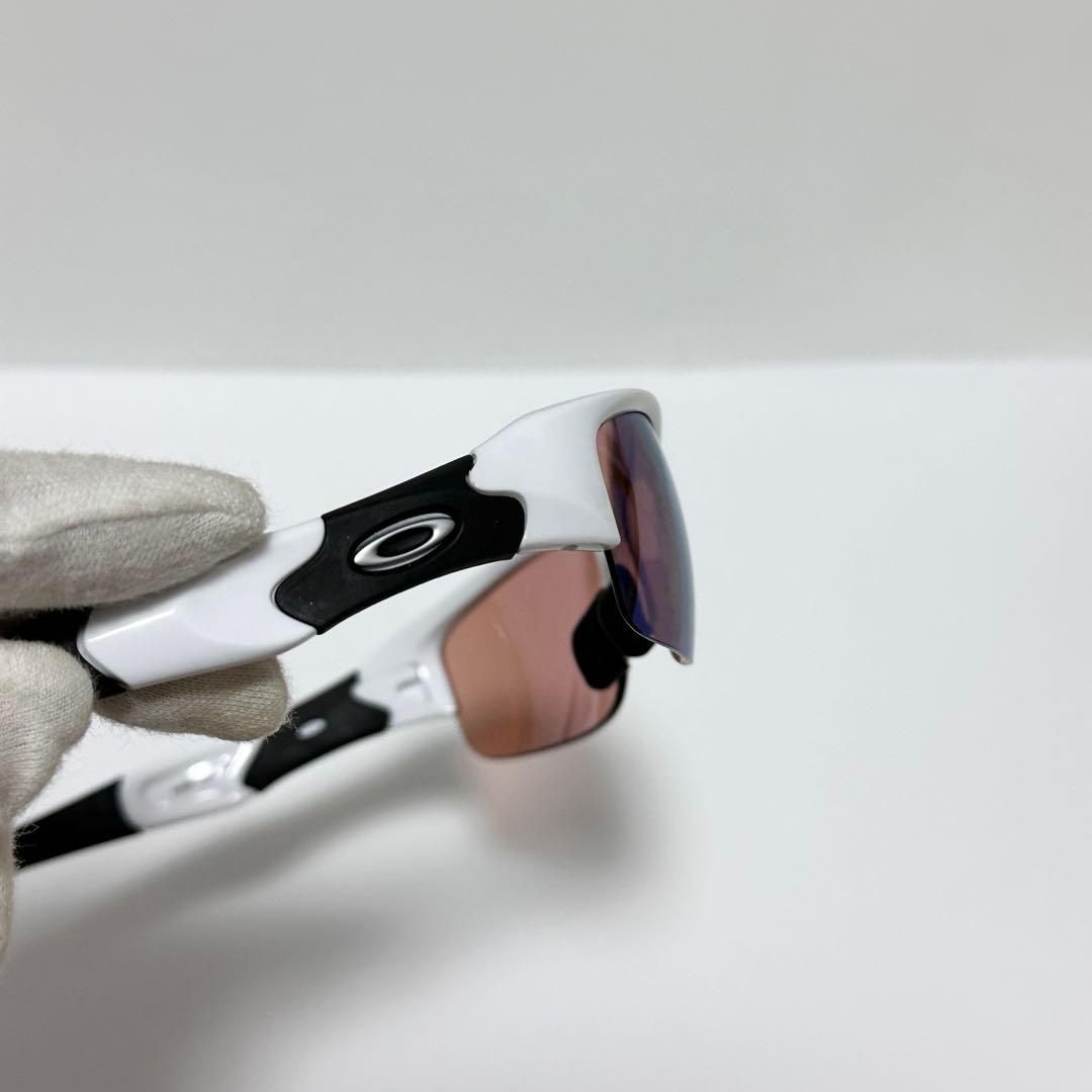 Oakley スポーツサングラス ホワイト/ブラック