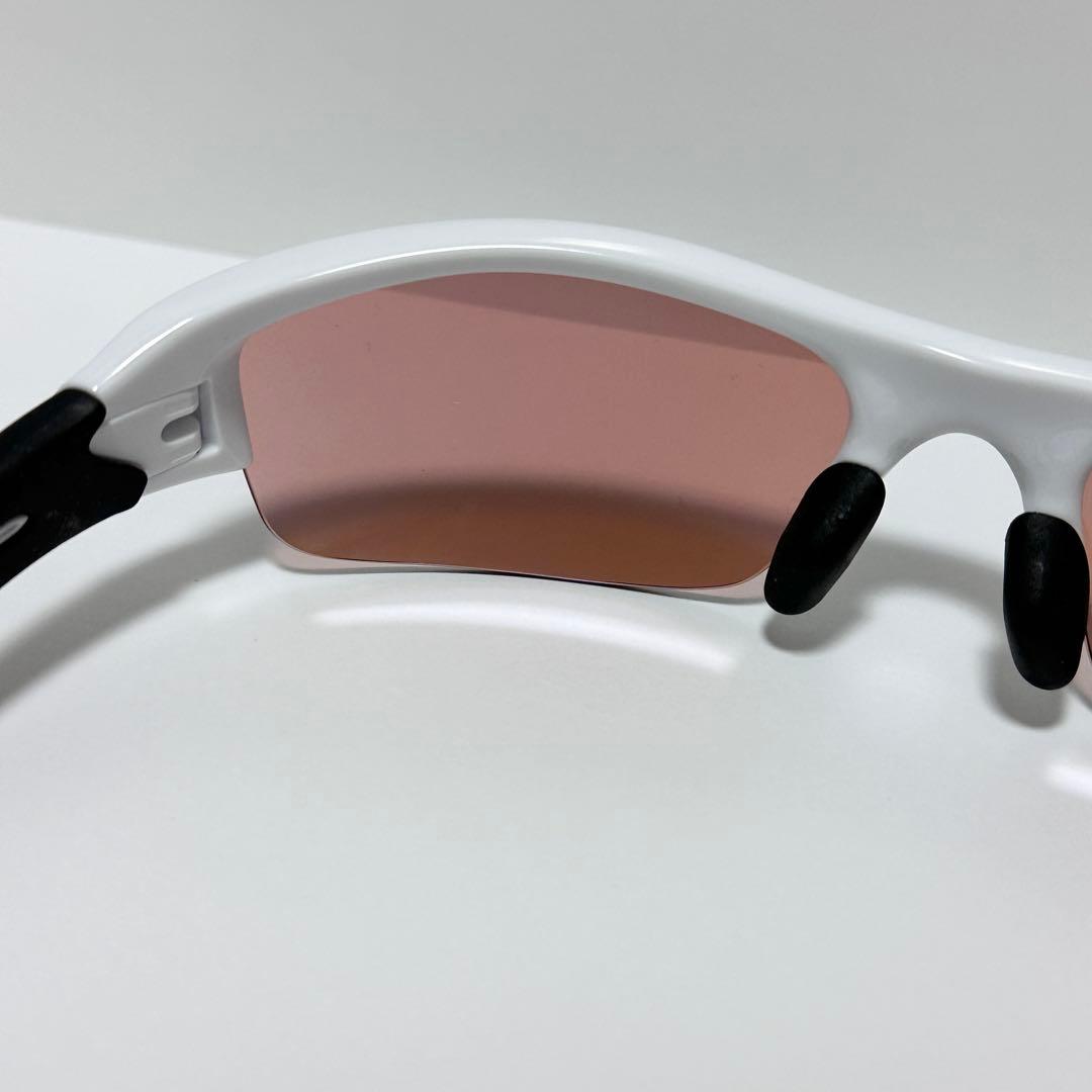 Oakley スポーツサングラス ホワイト/ブラック