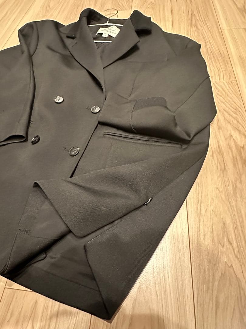 ジャケット・アウター AMERI VINTAGE RIB SWITCHING OVER JACKET