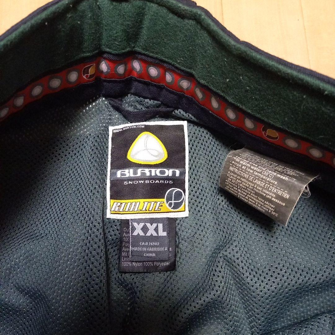 ​【いろはす】00's BURTON カーゴパンツ ブラック バイオライト