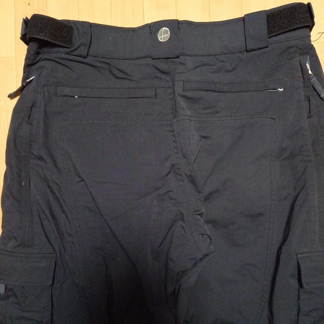 ​【いろはす】00's BURTON カーゴパンツ ブラック バイオライト