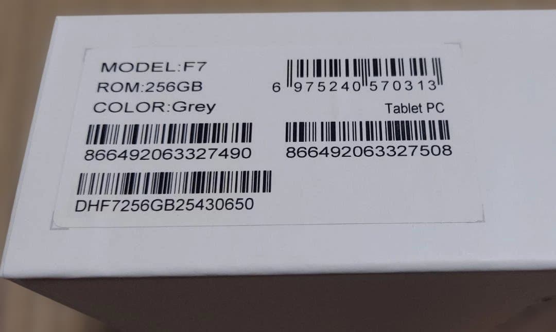 【新品未使用】Headwolf FPad7 MT8791T 16GB+256GB