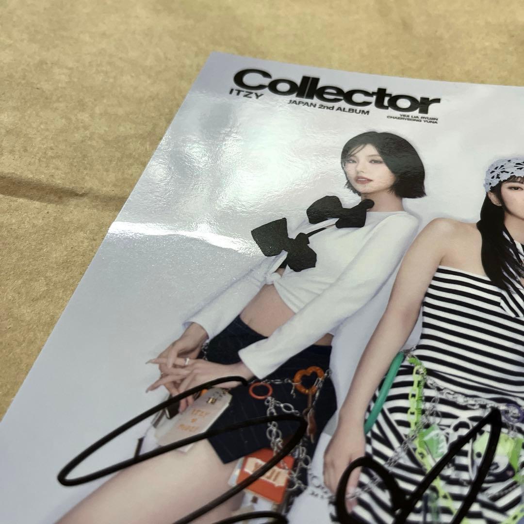 ITZY collector 直筆サイン