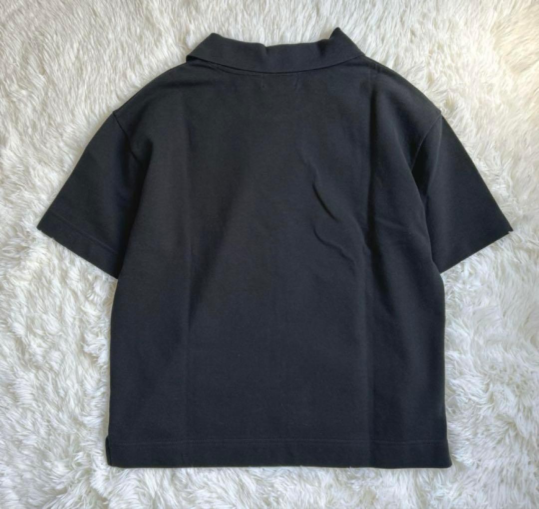 h*u様 マーガレットハウエル オーガニックコットン ポロシャツ 24ss ブラ