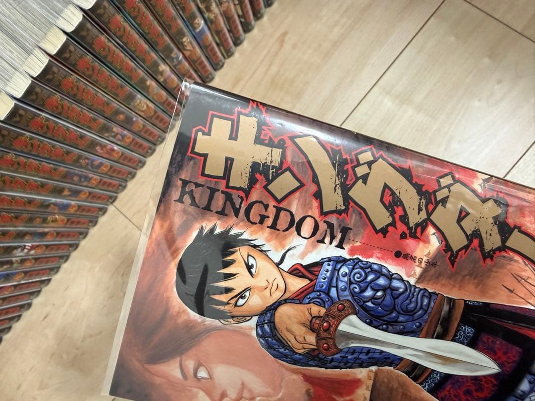 キングダム単行本1-40巻 ※全て新品で購入 ※全巻透明カバー付き