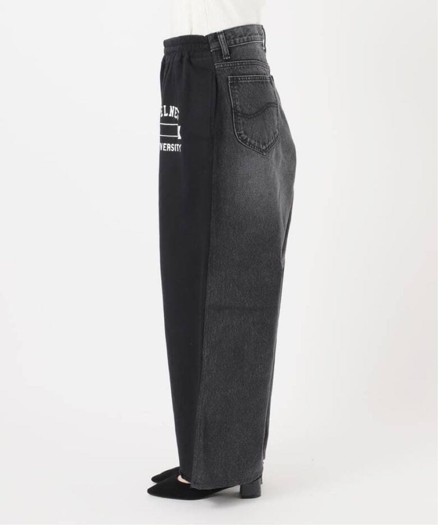新品　INSCRIRE LEE LESSAGEドッキングパンツ　デニム