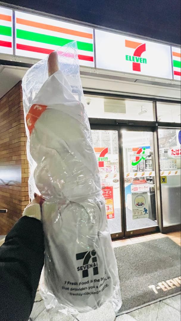 BIG!ぬいぐるみ からあげ棒 セブンイレブン Happyくじ 【特賞】