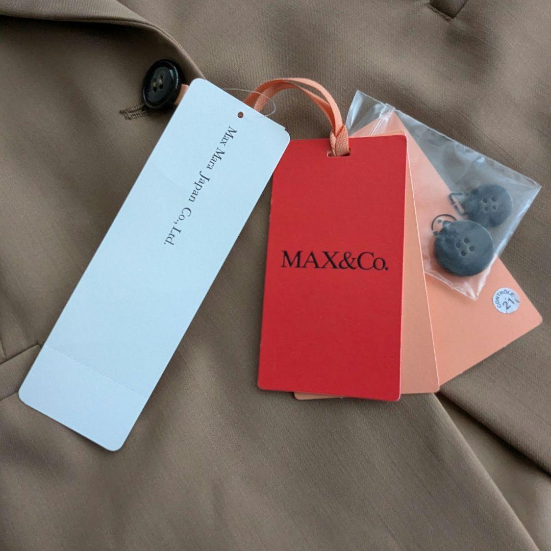 未使用　MAX&Co. マックスアンドコー ジャケット 大きめ 赤ダグ 48