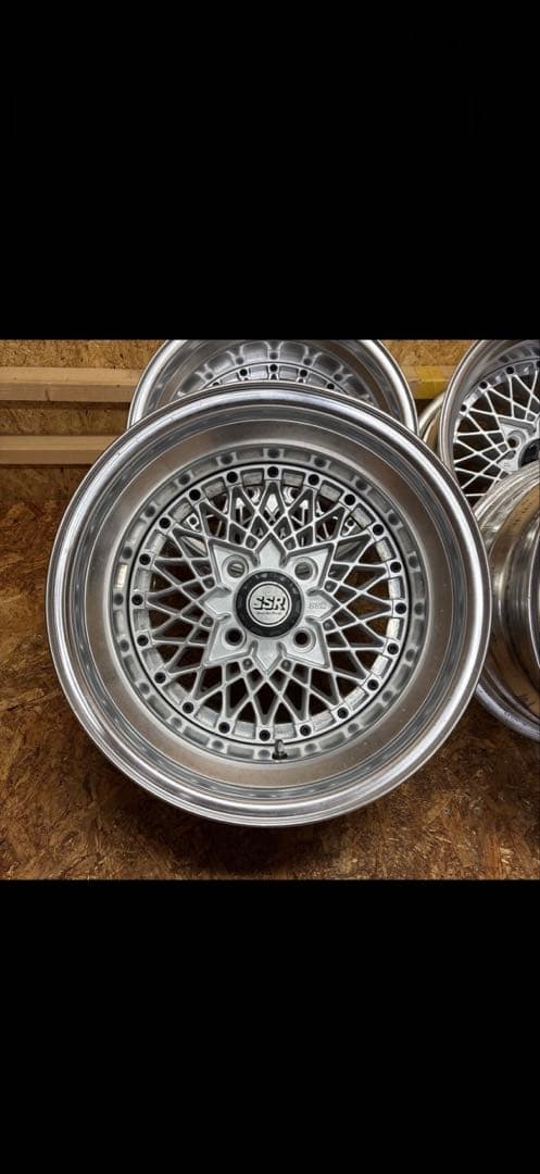 フォーミュラメッシュ当時物 15×9J-27 9.5J-21 114.3/4穴