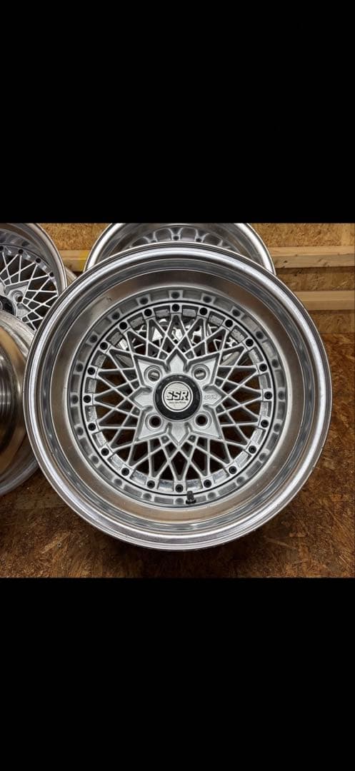 フォーミュラメッシュ当時物 15×9J-27 9.5J-21 114.3/4穴