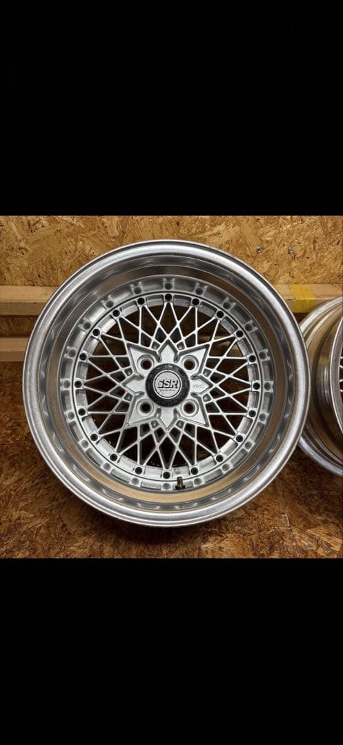 フォーミュラメッシュ当時物 15×9J-27 9.5J-21 114.3/4穴