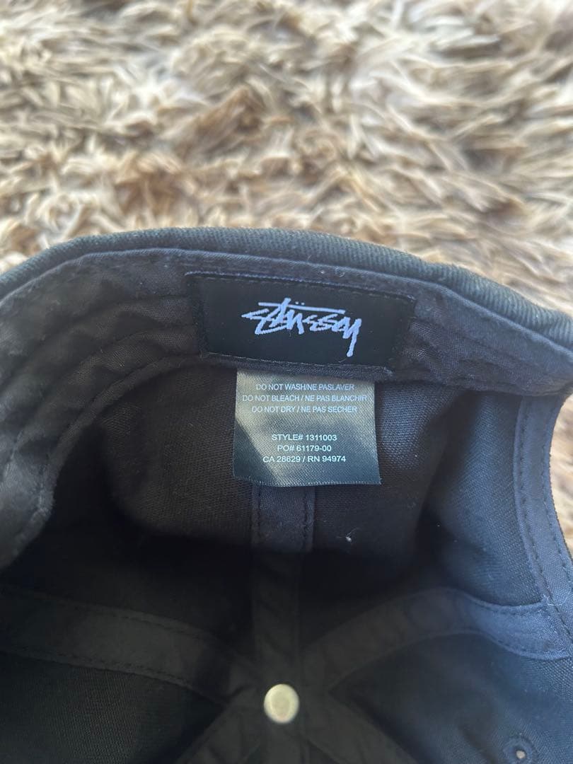 STUSSY クラウン キャップ
