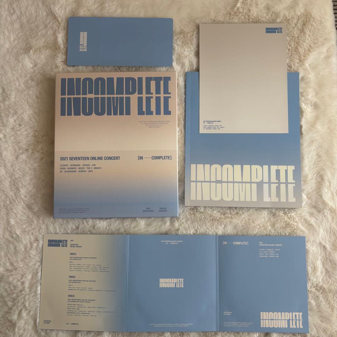 SEVENTEEN IN-COMPLETE Blu-ray 2021 セブチ