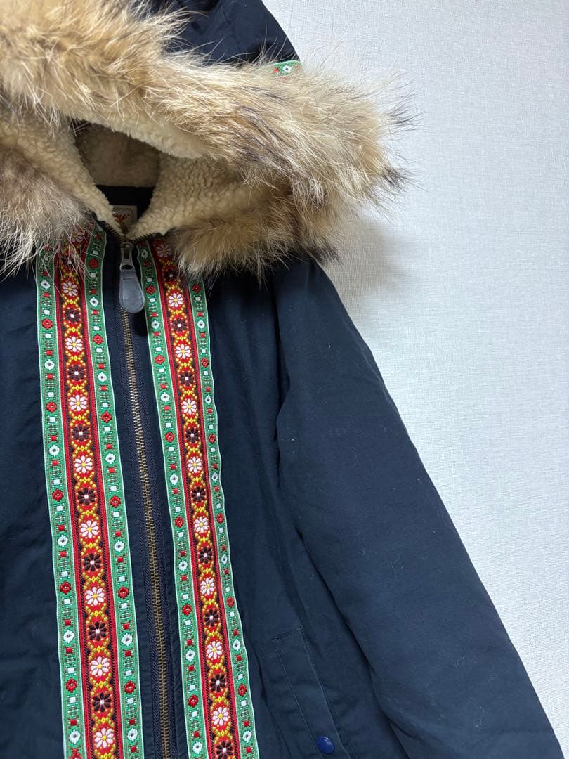 BEAMS BOY ビームスボーイ　チロリアン　モッズコート　F